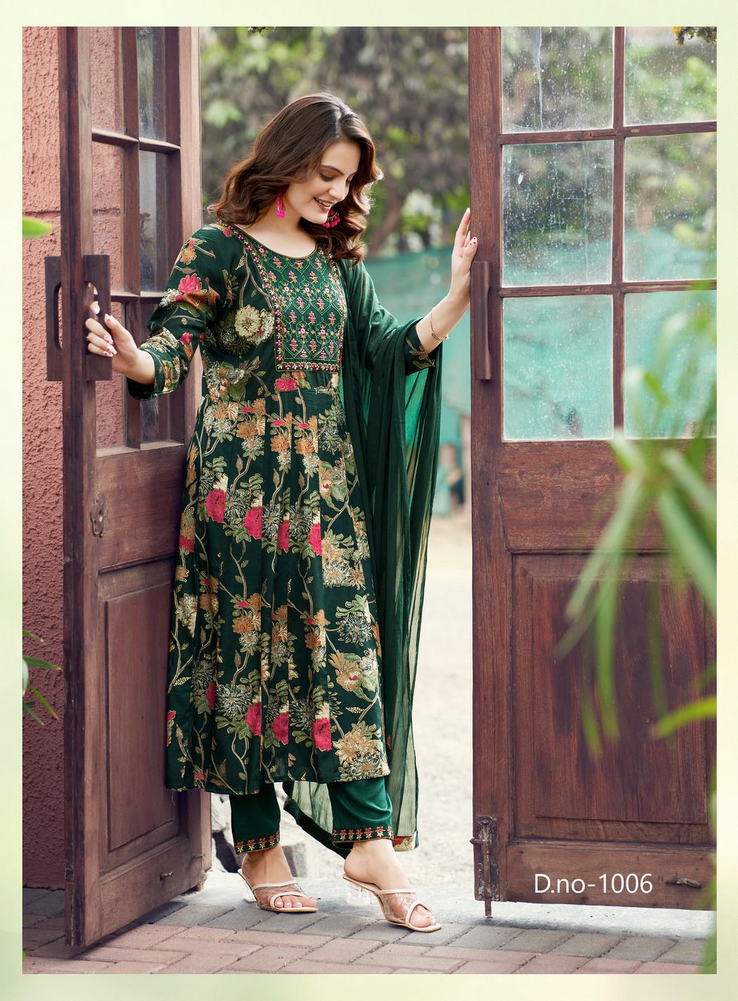 Utsav By Kushal Rayon Printed Designer Kurti With Bottom Dupatta Wholesale Price In Surat
